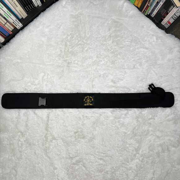 VINTAGE GOLDS GYM WEIGHT LIFTING BELT SIZE XL 45" - Picture 2 of 6